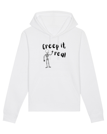 Creep it real (negru)  White