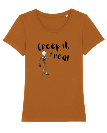 Creep it real (negru)  Roasted Orange