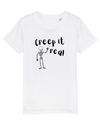 Creep it real (negru)  White