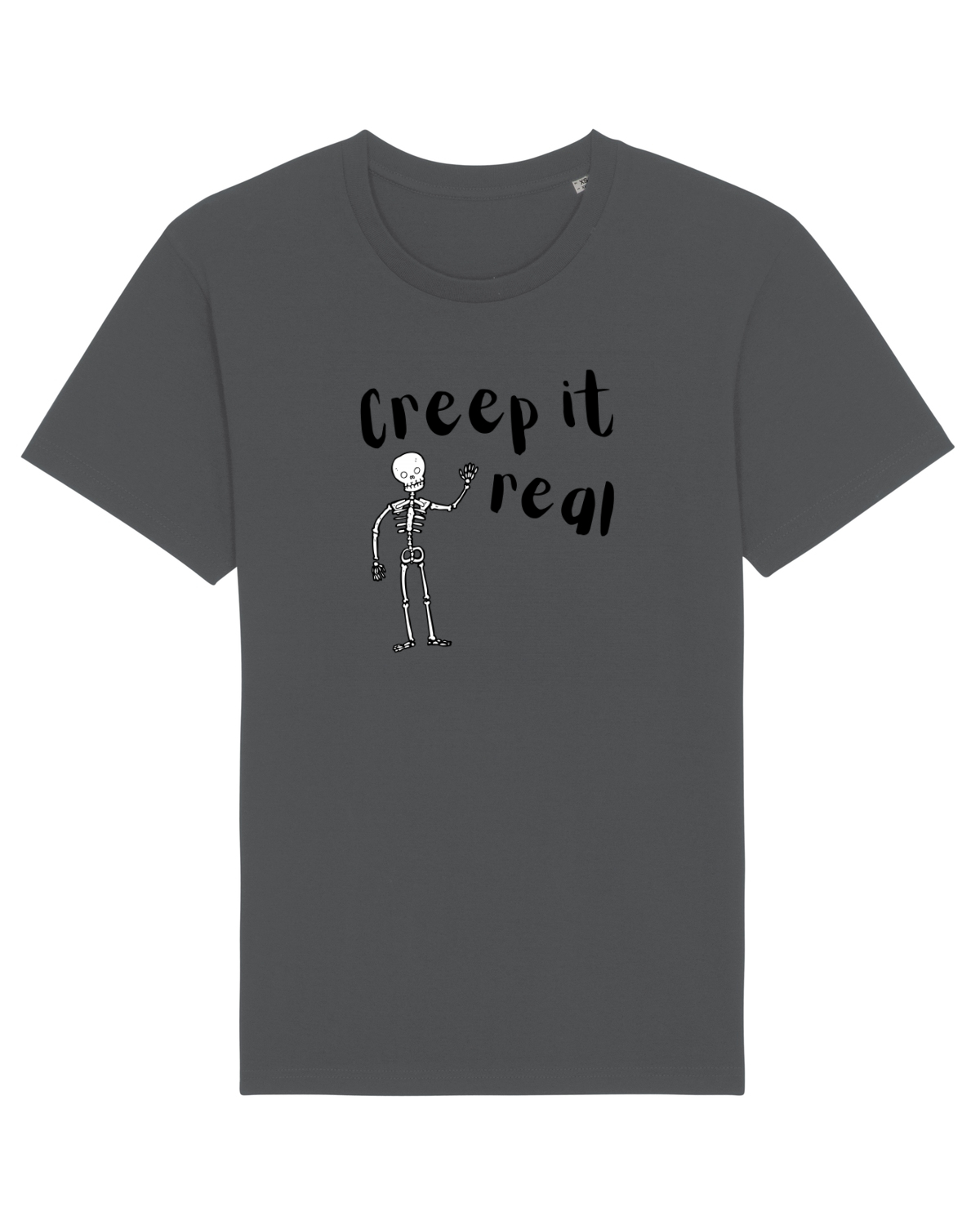 Tricou mânecă scurtă Unisex Rocker Anthracite