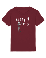 Creep it real (alb)  Tricou mânecă scurtă  Copii Mini Creator