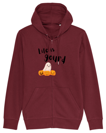 Life is Gourd  Burgundy