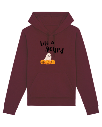 Life is Gourd  Burgundy