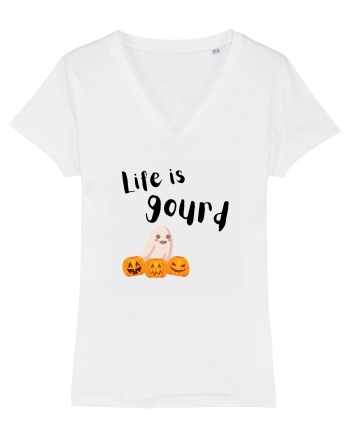 Life is Gourd  White