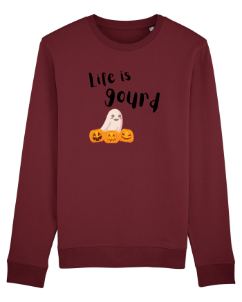 Life is Gourd  Burgundy