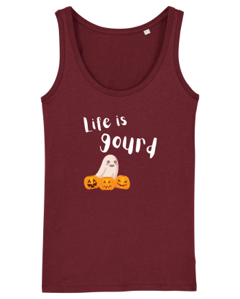 Life is Gourd (alb)  Burgundy