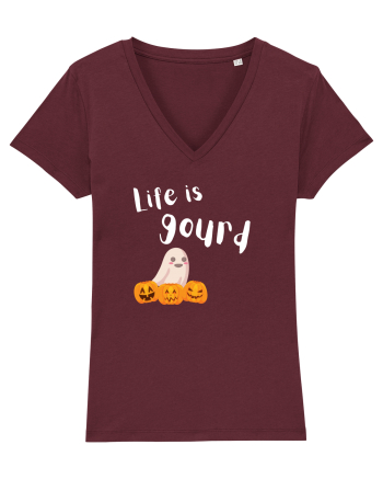Life is Gourd (alb)  Burgundy