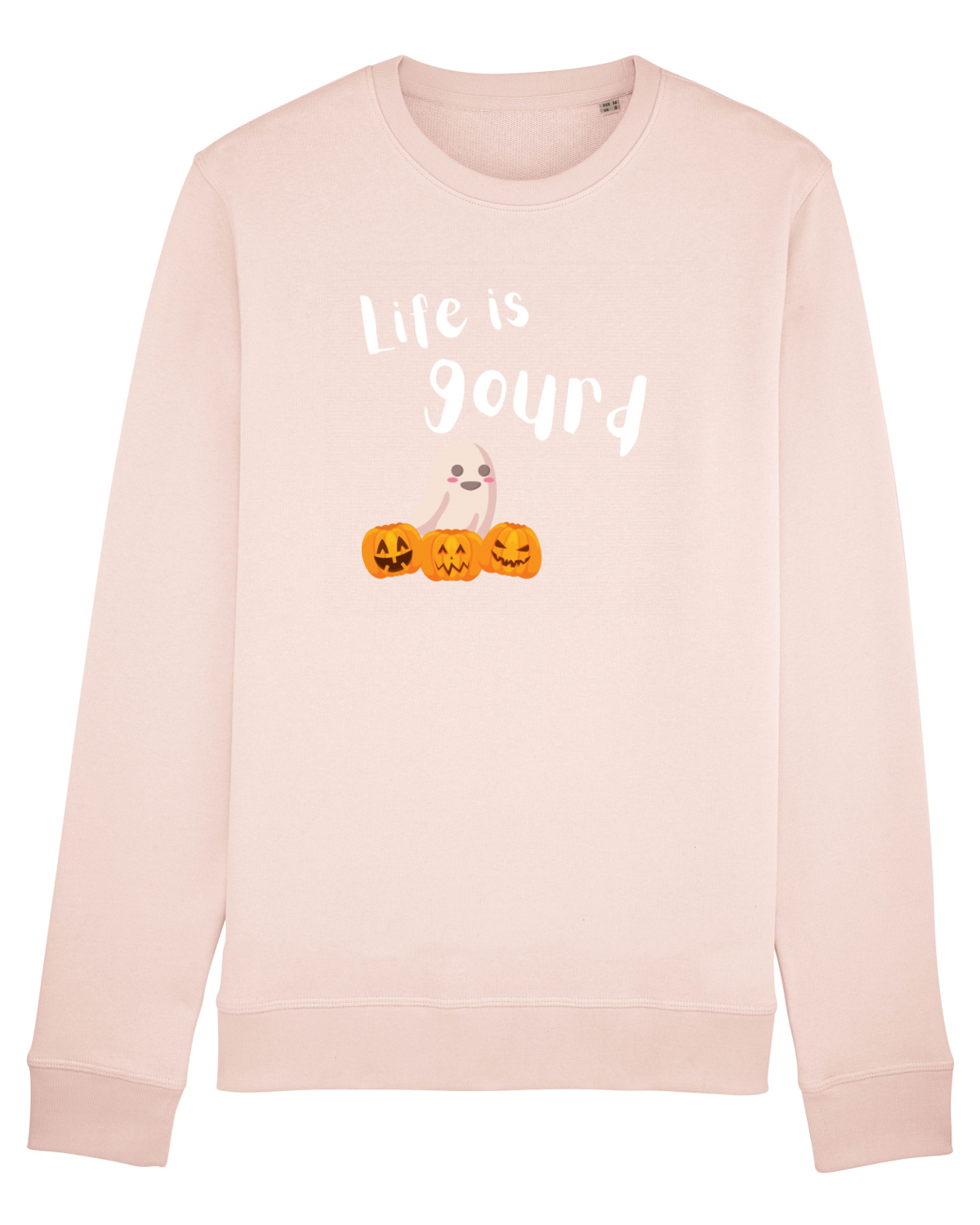 Bluză mânecă lungă Unisex Rise Candy Pink
