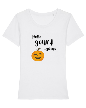 Hello gourd-geous (negru)  White