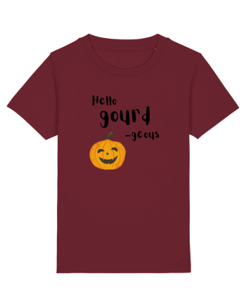 Hello gourd-geous (negru)  Burgundy