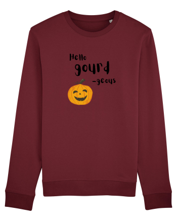 Hello gourd-geous (negru)  Burgundy