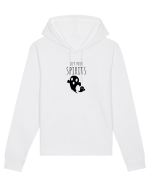 Lift your spirits. (negru)  Hanorac Unisex Drummer