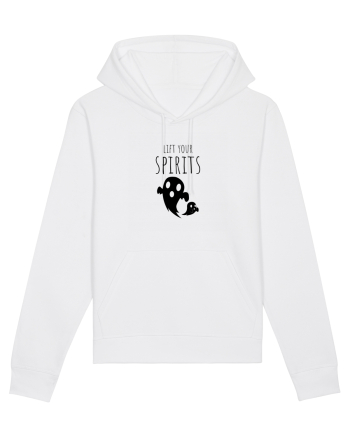 Lift your spirits. (negru)  White