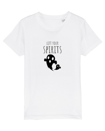 Lift your spirits. (negru)  White