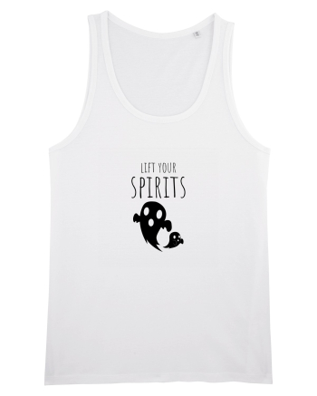Lift your spirits. (negru)  White
