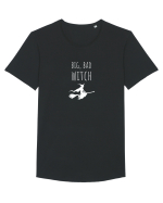Big Bad Witch (alb)  Tricou mânecă scurtă guler larg Bărbat Skater