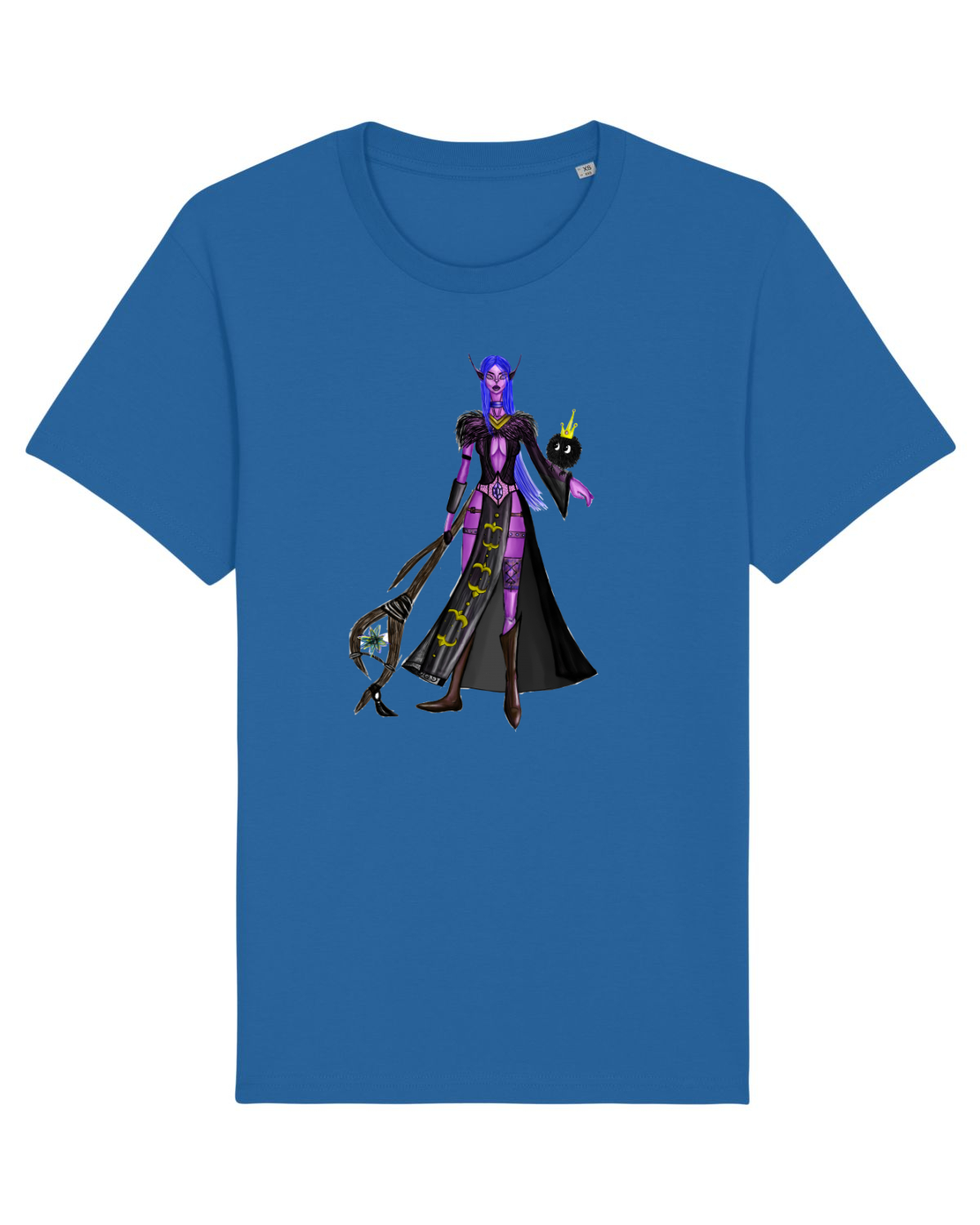 Tricou mânecă scurtă Unisex Rocker Royal Blue