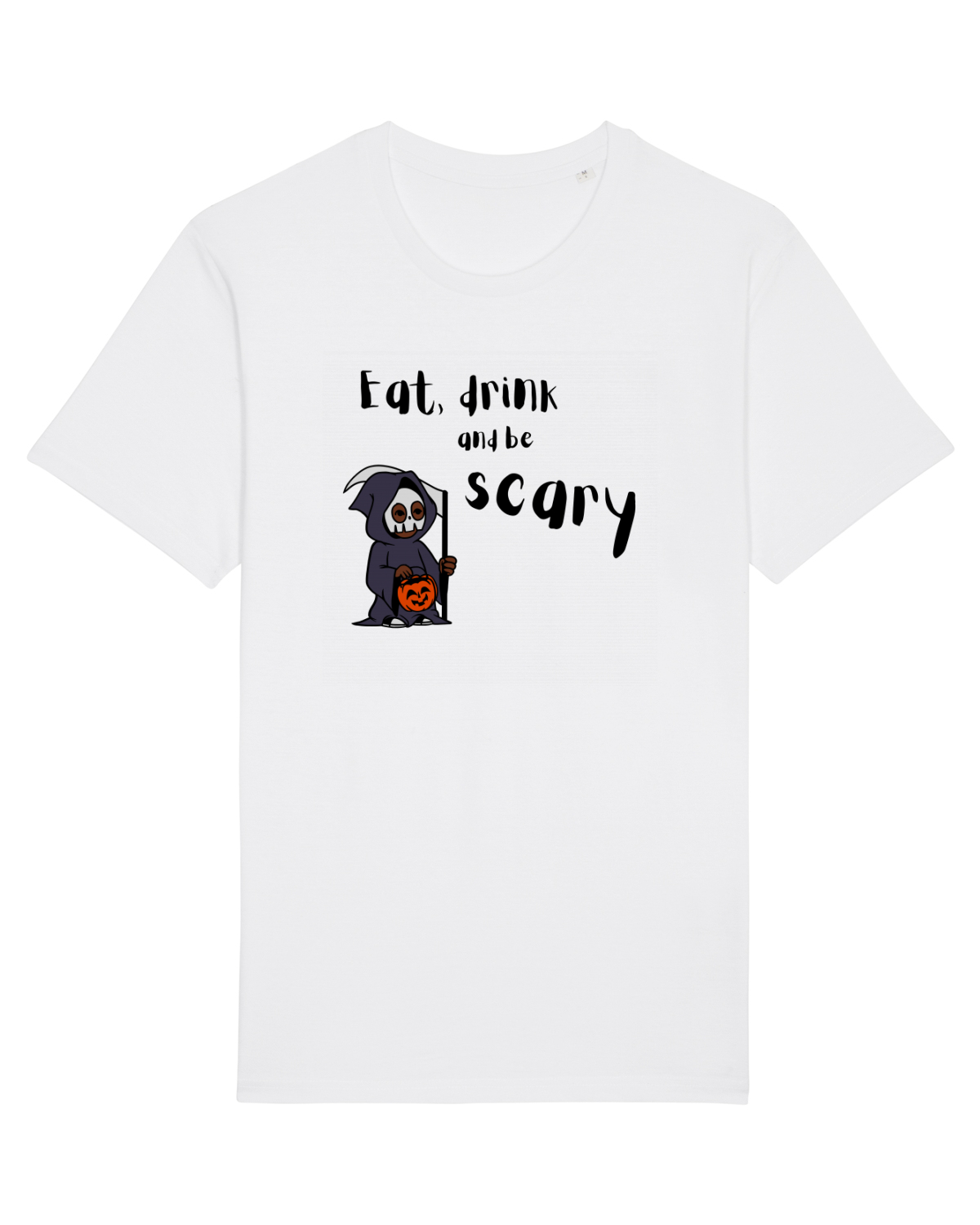 Tricou mânecă scurtă Unisex Rocker White