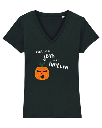 Don't be a jerk o lantern Black