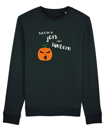 Don't be a jerk o lantern Black