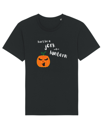 Don't be a jerk o lantern Black