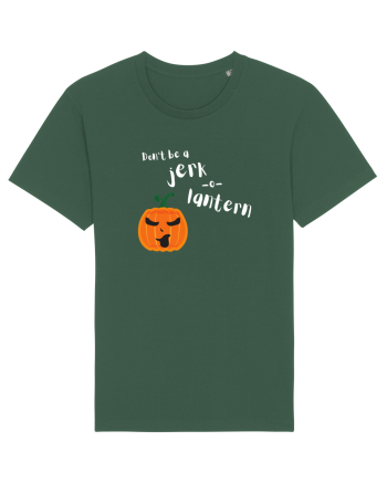 Don't be a jerk o lantern Bottle Green