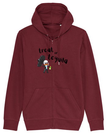 Treat or tequila Mexican  Burgundy