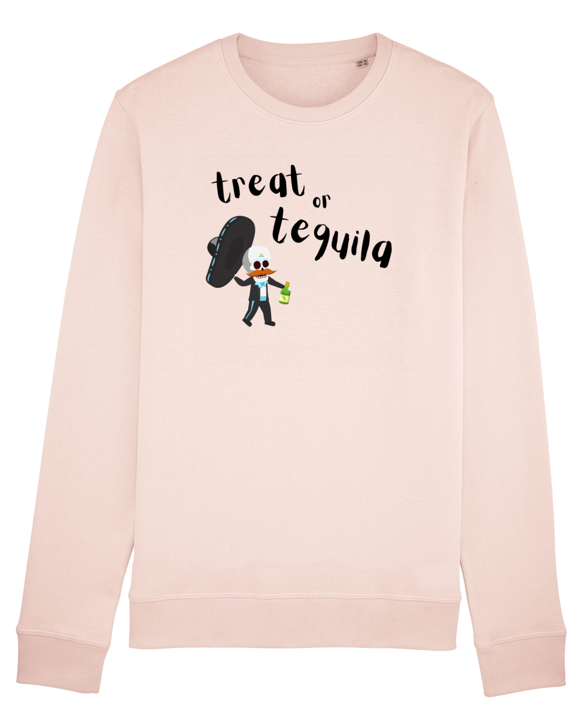 Bluză mânecă lungă Unisex Rise Candy Pink