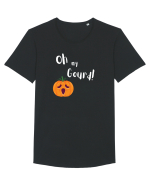 Oh my Gourd! (alb)  Tricou mânecă scurtă guler larg Bărbat Skater