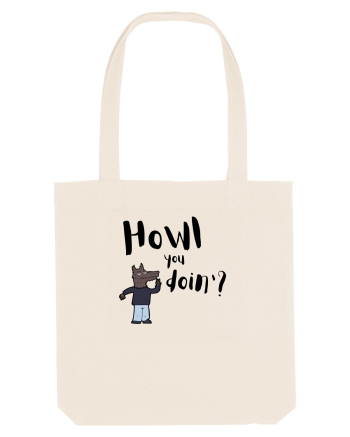Howl you doin'? (negru)  Natural