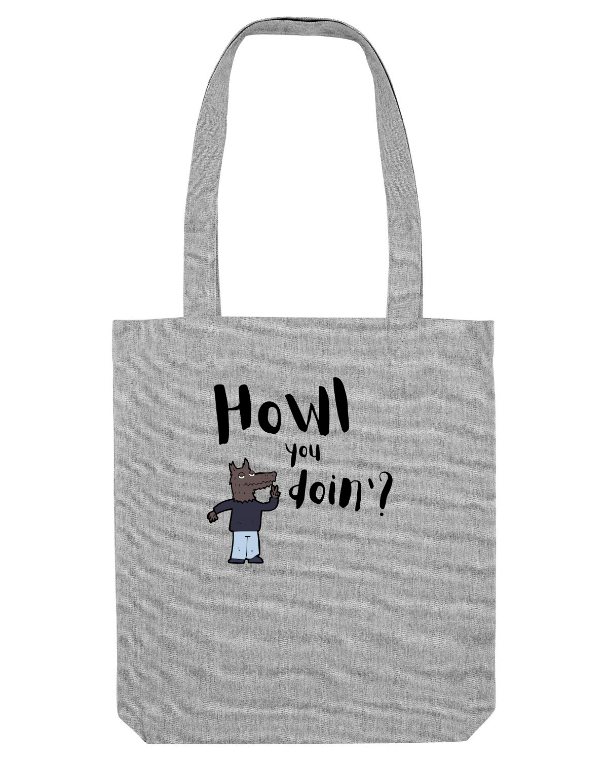 Sacoșă textilă Heather Grey