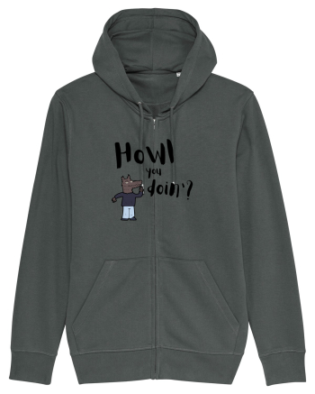 Howl you doin'? (negru)  Anthracite