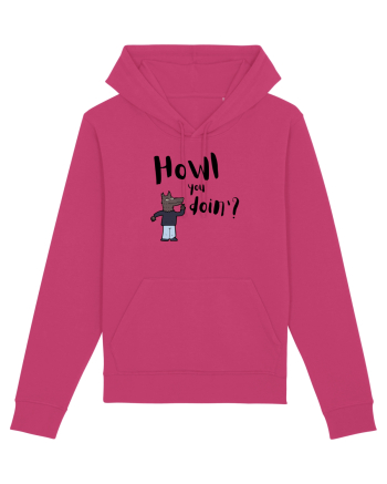 Howl you doin'? (negru)  Raspberry