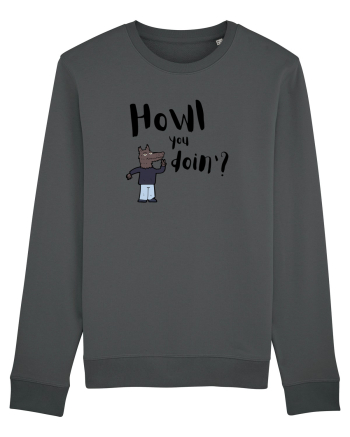 Howl you doin'? (negru)  Anthracite