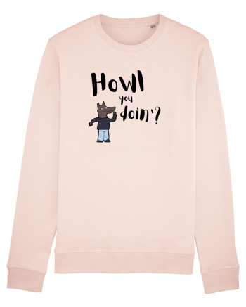 Howl you doin'? (negru)  Candy Pink