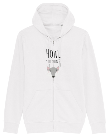 Howl you doin'? variant  White