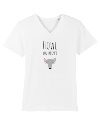 Howl you doin'? variant  White