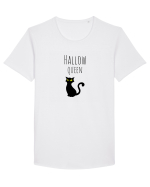 Hallow-queen  Tricou mânecă scurtă guler larg Bărbat Skater