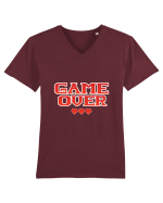 Game Over Tricou mânecă scurtă guler V Bărbat Presenter