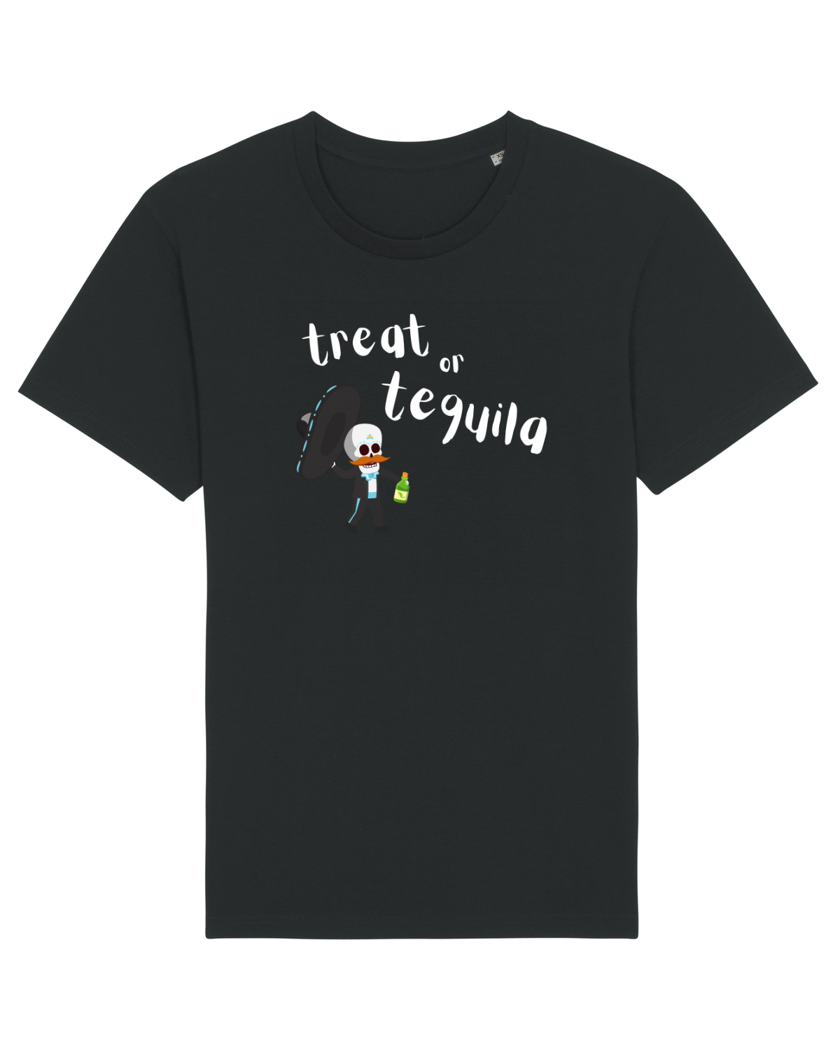 Tricou mânecă scurtă Unisex Rocker Black