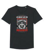 Life Doesn't Give You What You Want Tricou mânecă scurtă guler larg Bărbat Skater