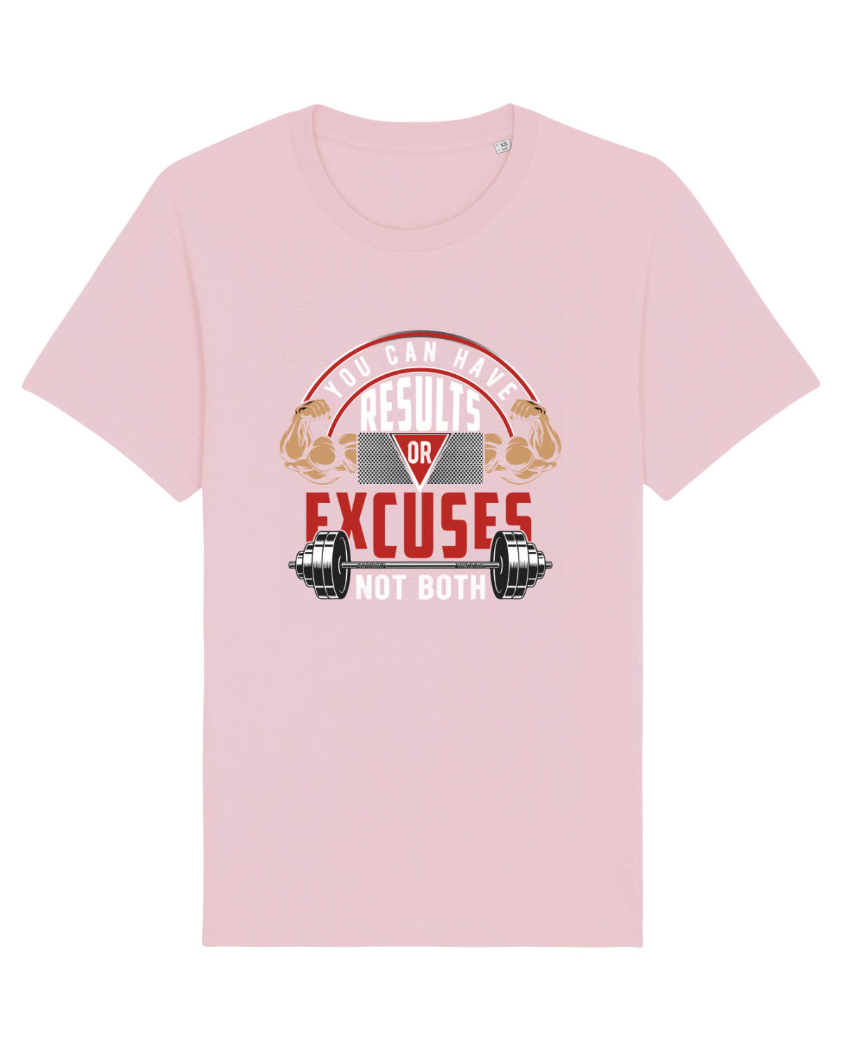 Tricou mânecă scurtă Unisex Rocker Cotton Pink