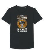 Electrician cu experienta Tricou mânecă scurtă guler larg Bărbat Skater