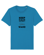 Keep calm and carry a wand Tricou mânecă scurtă Unisex Rocker