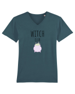 Witch Club Cauldron  Tricou mânecă scurtă guler V Bărbat Presenter