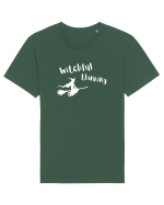 Witchful thinking (alb)  Tricou mânecă scurtă Unisex Rocker