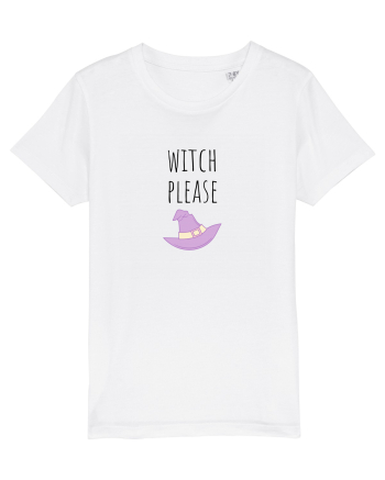 Witch Please (negru)  White