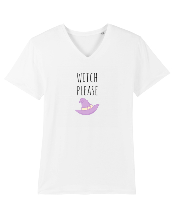 Witch Please (negru)  White