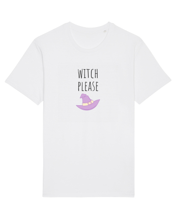 Witch Please (negru)  White