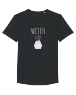 Witch Club Cauldron (alb)  Tricou mânecă scurtă guler larg Bărbat Skater